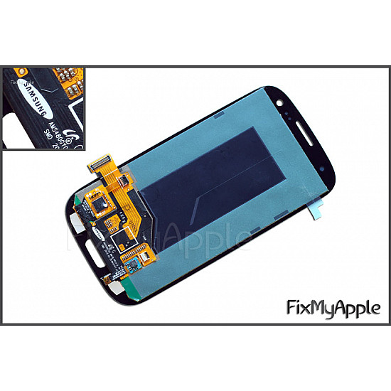 Samsung Galaxy S3 i9305 LCD Touch Screen Digitizer Assembly - Blue OEM (With Adhesive)
